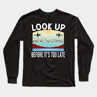 CLIMATE CHANGE BEGAN AS WEATHER MODIFICATION IN THE 1930s AND EVOLVED INTO GEOENGINEERING Long Sleeve T-Shirt